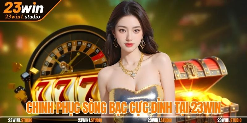 Chinh phục sòng bạc cực đỉnh tại 23Win mỗi ngày